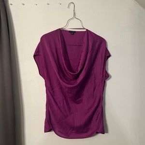 Ann Taylor Purple Lightweight Blouse